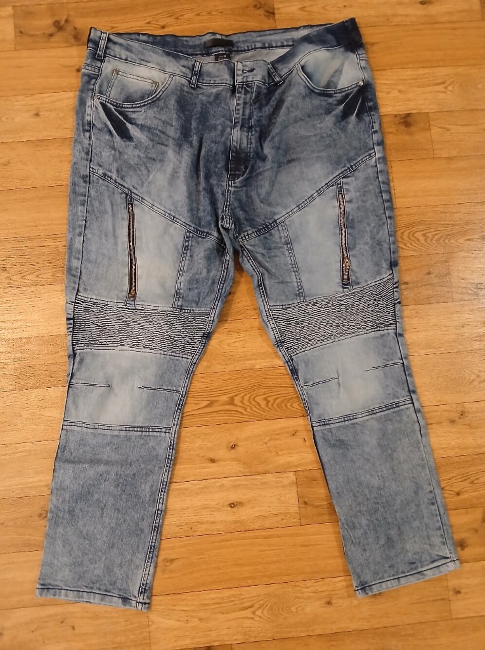Gs115 Slim Fit Men’s Jeans - Light Blue Washed